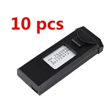 10 шт. Visuo 3,7 V 900mAh 30C Lipo аккумулятор аксессуар для XS809 XS809HC XS809HW XS809W складной Радиоуправляемый квадрокоптер Дрон
