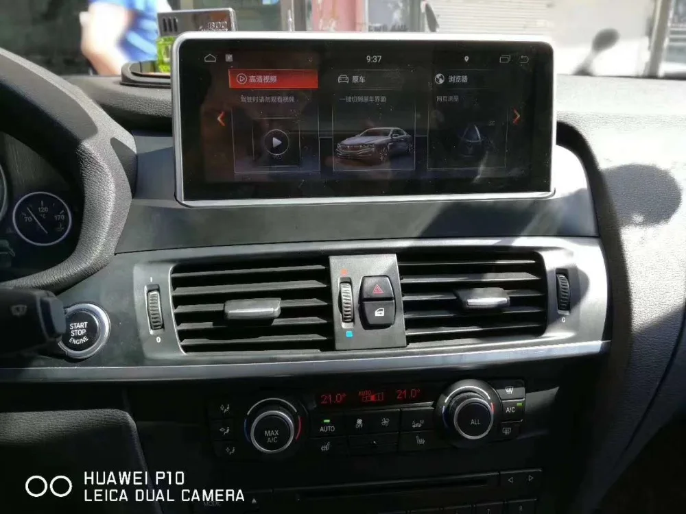 Sale 10.25" Six core 1024*600 HD screen Android 8.1 Car GPS radio Navigationfor BMW X3 F25 X4 F26 2011-2016 1