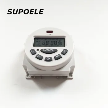 

10PCS/Lot L701 AC 220V 230V 12V 110V 24V 16A Digital Timer controller 7 Days Weekly Programmable Timer switch minutes Counter