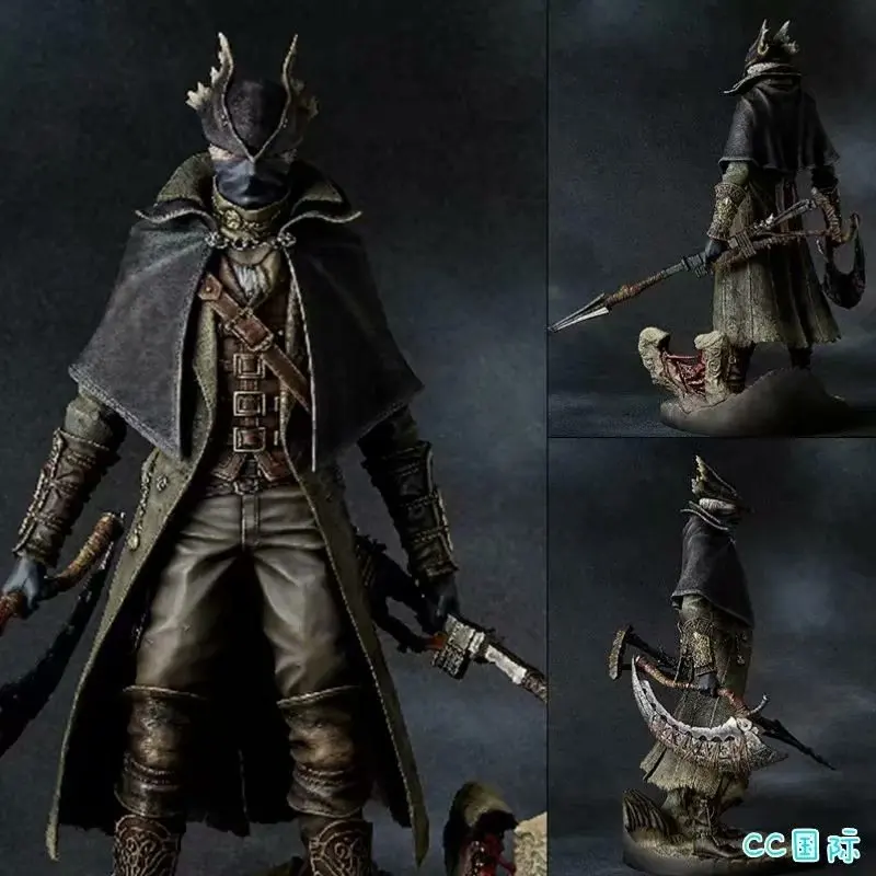 Игра Bloodborne старые охотники фигурки серп подвижные весы статуя Коллекция игрушек подарки 30 см