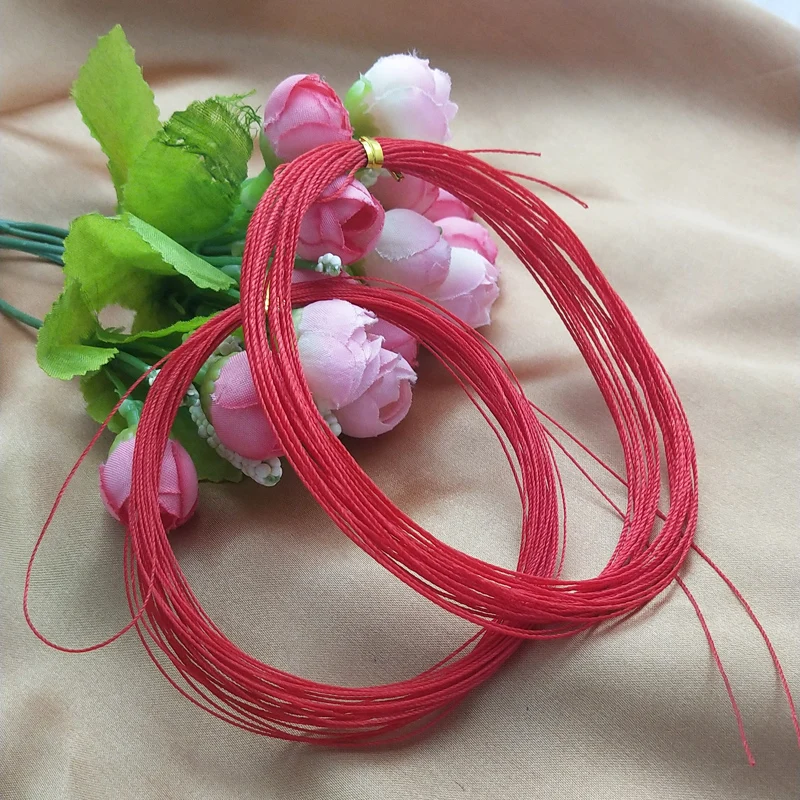 

POETRYYI Explosive hook string hook wear-resistant braided red line special binding hook anti-bite red PE line 30