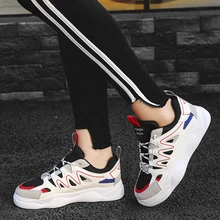 Лидер продаж обувь для женщин кружево Up сетки воздуха удобные Брендовые женские кроссовки весна спортивная обувь zapatillas mujer женские кроссовки