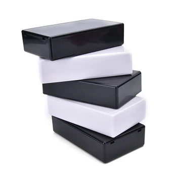 

5 Pcs/lot White DIY 100x60x25mm Plastic Electronic Project Box Enclosure Instrument Case box Top Sale