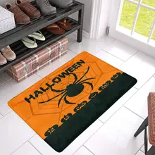 Баннер, флаер для дверной коврик "Хэллоуин" внутренний входной ковер коврики для обуви Скребок нескользящий домашний декор, Резиновая подложка