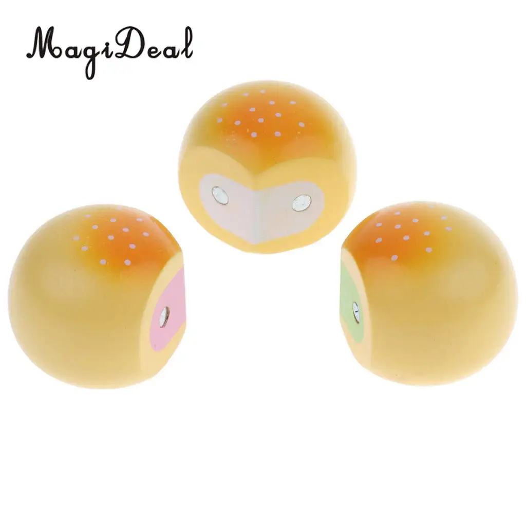 Miniature Simulation Wooden Magnet Connected Fruits Kitchen Food Cutting Kids Children Pretend Play Toy