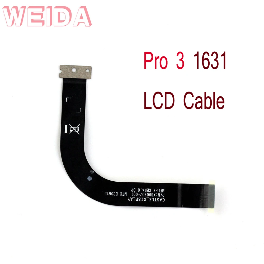 

WEIDA Flex Cable Connectors Replacment For Microsoft Surface Pro 3 Pro3 1631 LCD Cable Flex Cable Conntectors