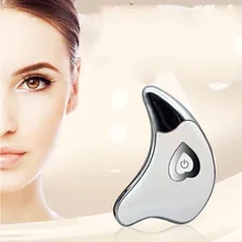 Массаж лица Электрический Дельфин Лома доска цвет свет красота введение инструмент массаж глаз лица лифт тонкий артефакт