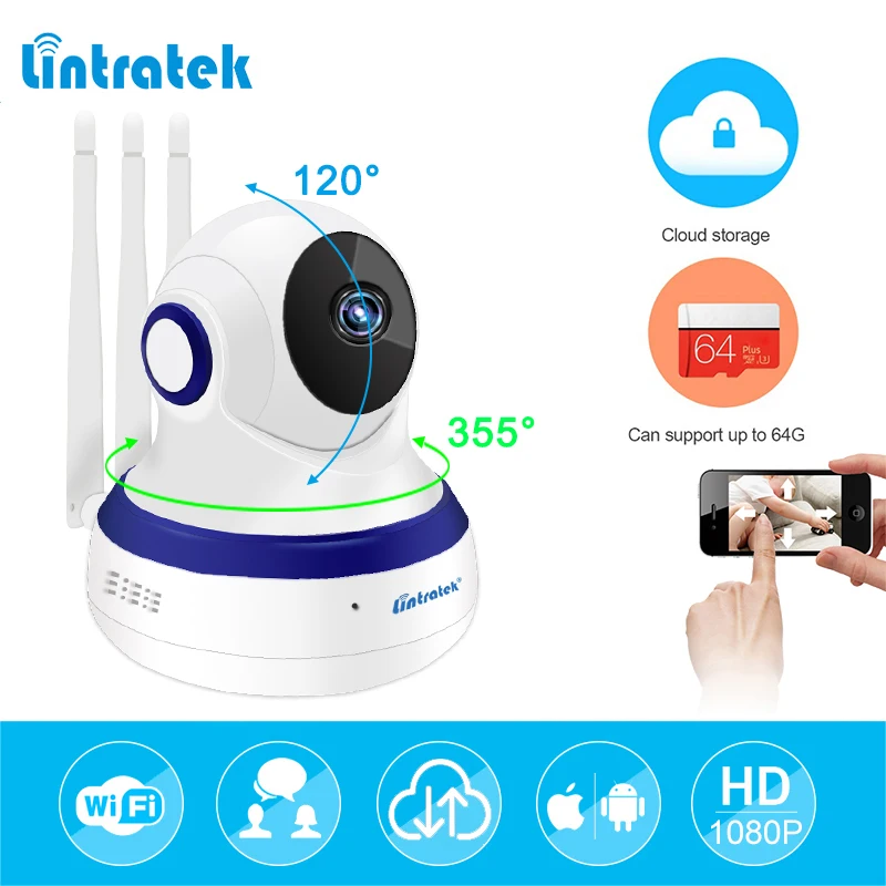 Видеокамера wi fi камера видеонаблюдения HD 1080P домаминикамеры ip wifi