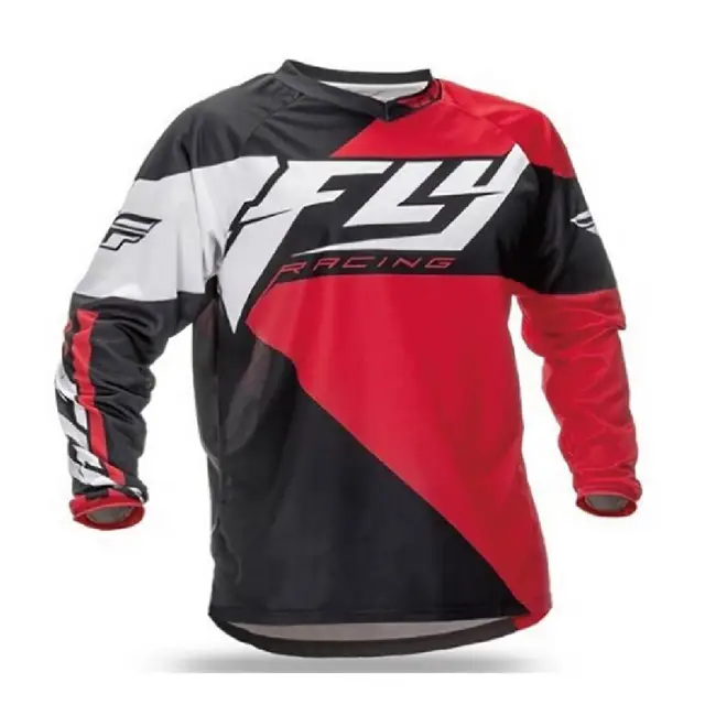 2018Vintage Long Sleeve Motorbike Smot Jersey Downhill Jersey Motocross Motorcycle Mountain Bike