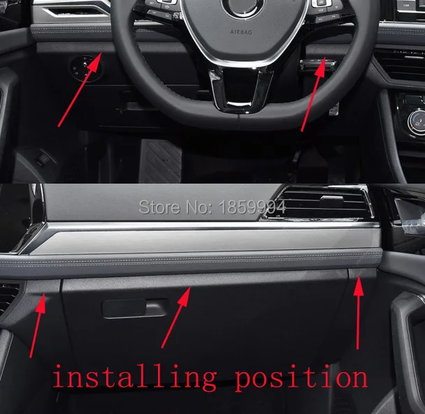 

for 2019 VW Jetta mk7 Front Dashboard Center Control Panel Protector Trim Sticker