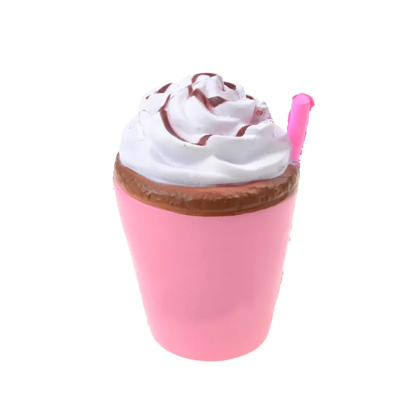 1PCS Медленно поднимающийся картофель фри мягкий мороженое кофейная чашка ароматизированный банан Kawaii хлеб стрейч пончик молочная коробка детская игрушка торговля - Цвет: 1PCS