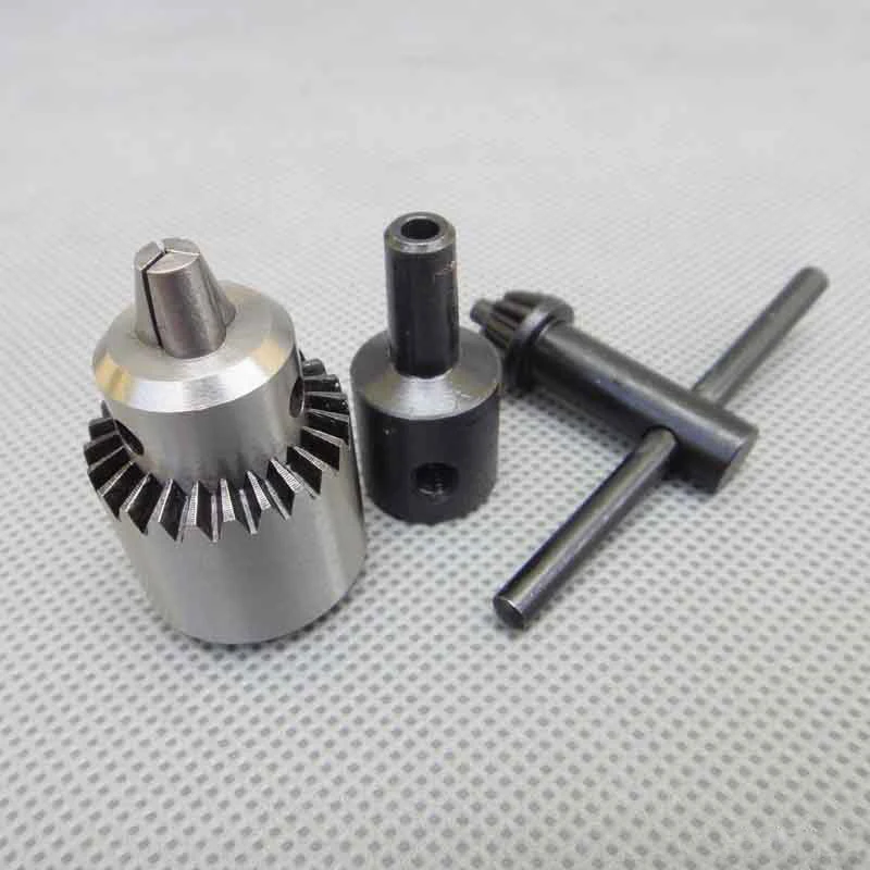 

JT0 Drill Chuck Clamping 0.3-4mm Drilling Bit Electic Drill Accessories DIY Drilling Tools for motor with 8mm dia shaft