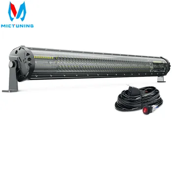 

MICTUNING M2 31'' LED Light Bar Quad Row Combo Bar Off Road Car Driving Work Light Bar With Wiring for J-eep ATV Truck Boat