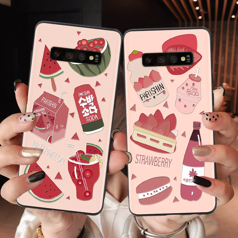 

3D Emboss Cover For Samsung Galaxy A50 A70 A10 A20e A30 A40 A60 A3 A5 A7 2016 2017 A9 A6 A8 Plus 2018 S10 Plus S10e Cartoon Case