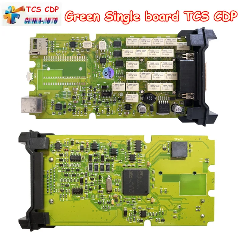 

OBDIICAT-CDP Single Green PCB board With bluetooth 2016.0/2015R3 with Keygen New VCI For Car And Trucks obd2 Diagnostic Tool