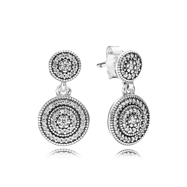 

Kaliyah 100% Sterling Silver 1:1 Glamour 290688cz Radiant British Elegent Penducted Original Women Of Jewels Marriage