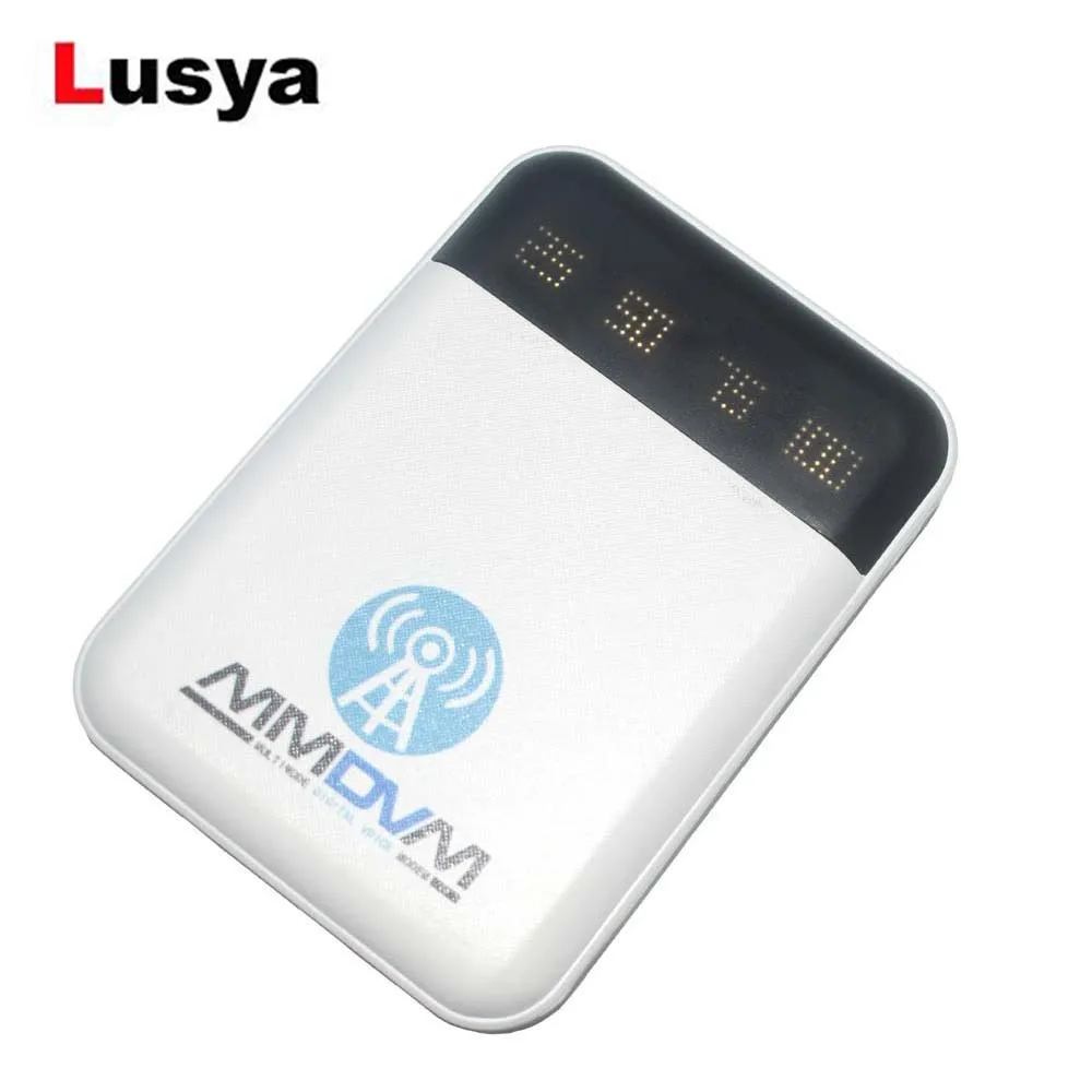 

newest MMDVM hotspot support DMR+P25+YSF QSO inside Wifi CPU Repeater Function with battery