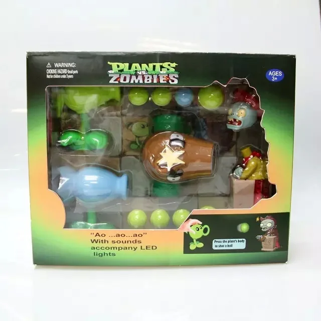

PVZ Plants vs. Zombies Peashooter Snow Pea Coconut cannon PVC Action Figure Collectible Model Toy 10cm KT1985
