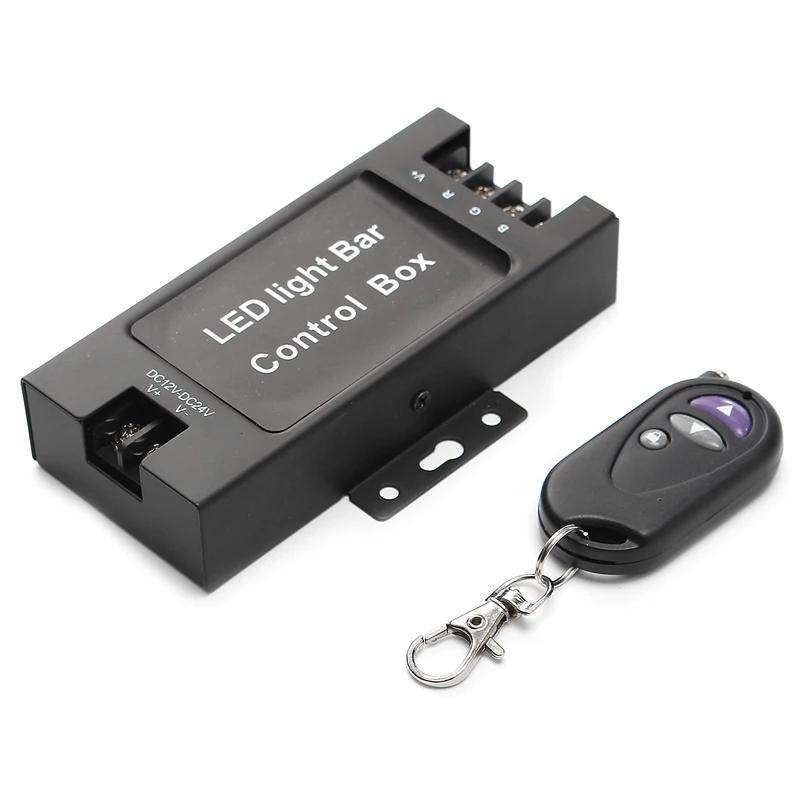 

12V 24V Wireless Remote Control Module Strobe Flash For Car Auto Vehicle Trucks Bulbs Lamps work Light LED Strips Led light bar
