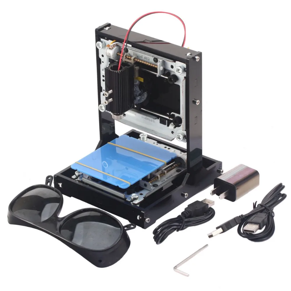 DIY NEJE DK-5 Pro Fancy Laser Engraving Laser Printer Machine 5V 500mW for Hard Wood  Plastic Support Win 7 XP 8 Mac System (10)
