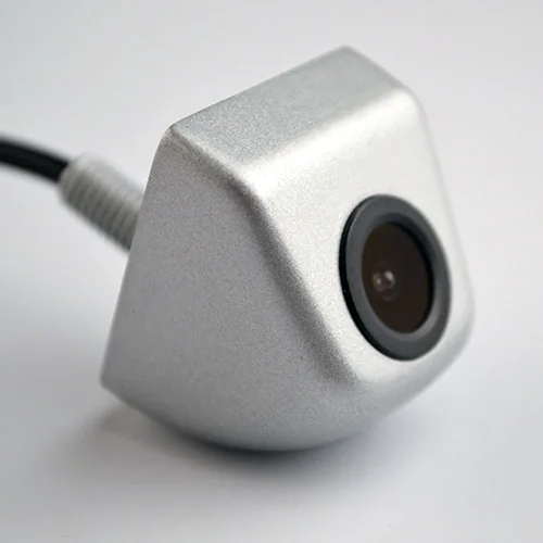 BYNCG Автомобильная камера заднего вида, 4 светодиодный, ночное видение, Реверсивный, Авто парковочный монитор, CCD, водонепроницаемая, 170 градусов, HD видео - Название цвета: 104 Silver