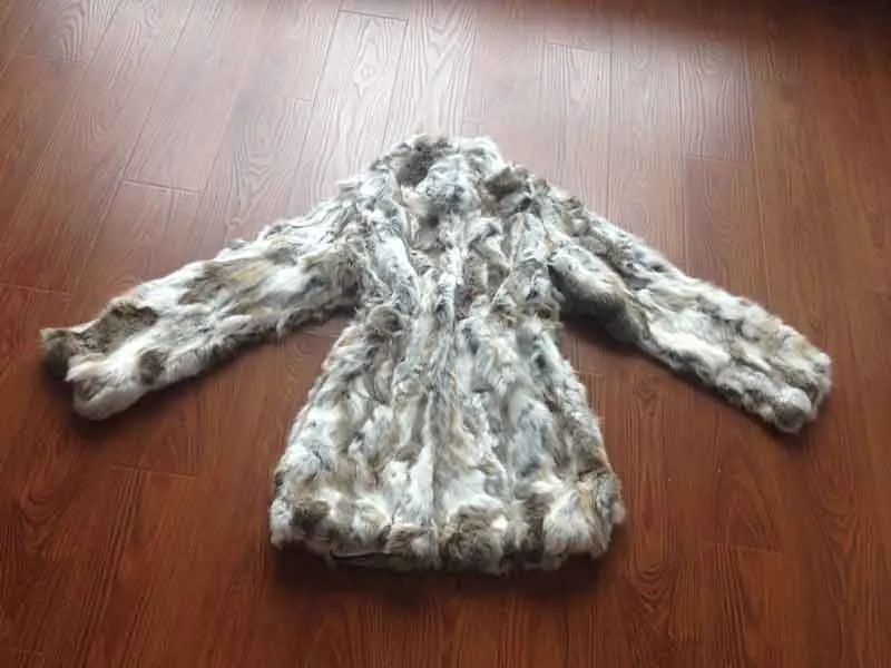 Длинная шуба из натурального кролика 2019|natural rabbit fur coat|rabbit coat jacketrabbit |