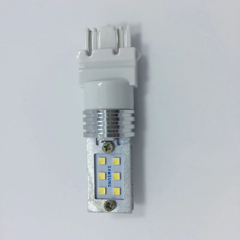 

2PCS 12W 3157/T20-12SMD-2323 White Car Auto LED Light Turn Signal Light, Reverse Lamp DC10-30V JTCL088-ly