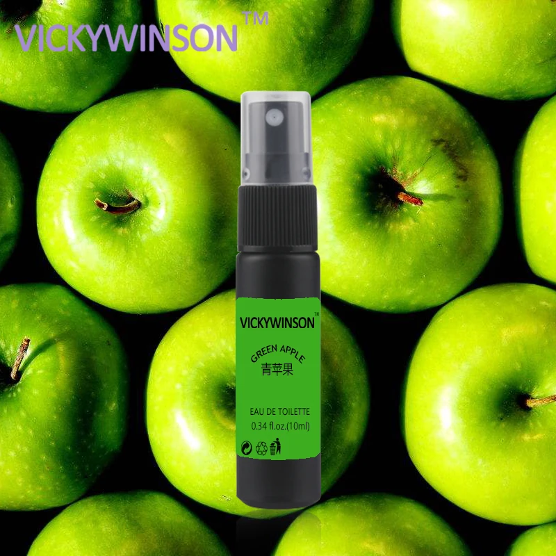 VICKYWINSON Green apple deodorization 10ml Body Deodorizer Remove Odor Essence Underarm Body Feet Odor Eliminate Antiperspirant