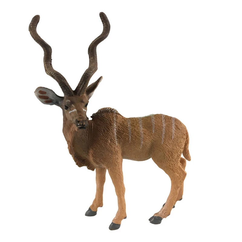 ZXZ Wild Animal Figures Plastic Toy Antelope Gazelle For Kid Wild Animal Model Wildlife Miniature Cartoon Figurine Toy ZXZ Wild Animal Figures Plastic Toy Antelope Gazelle For Kid Wild Animal Model Wildlife Miniature Cartoon Figurine Toy