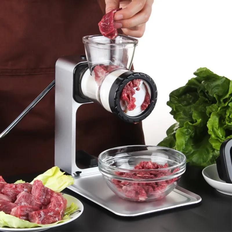 

New Meat Grinder Multi-Function Manual Household Small Minced Meat Sausage Sausage Machine Kitchen Tools