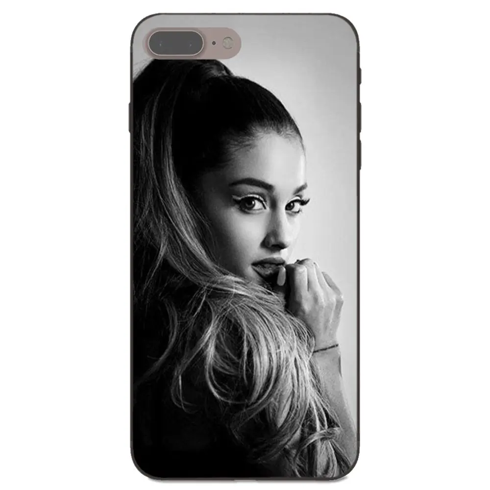 Мягкий принт для телефона Ag Ariana Grande Chat Samsung Galaxy Note 4 8 9 G313 S3 S4 S5 S6 S7 S8 S9 S10 Edge Plus Lite