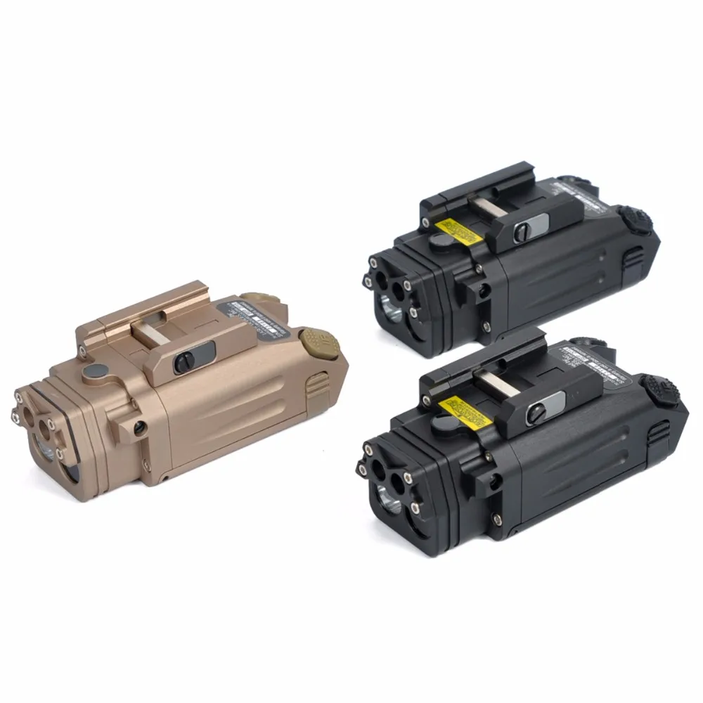 Lanterna com Laser Aimtis Dbal-pl Tático Laser Luz Combo Arma Estroboscópica Led Gun Tac Vermelho nv Iluminador ir 12 com laser vermelho nv iluminador