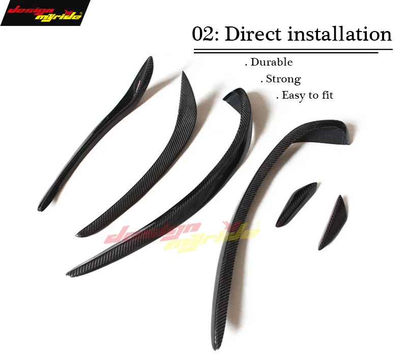 W117 parachoques de labios Anterior 6 piezas de fibra de carbono para Mercedes Benz CLA180 CLA200 CLA250 CLA45 Splitter Flap Canard 2013 -16 W117 parachoques de labios Anterior 6 piezas de fibra de carbono para Mercedes Benz CLA180 CLA200 CLA250 CLA45 Splitter Flap Canard 2013 -16