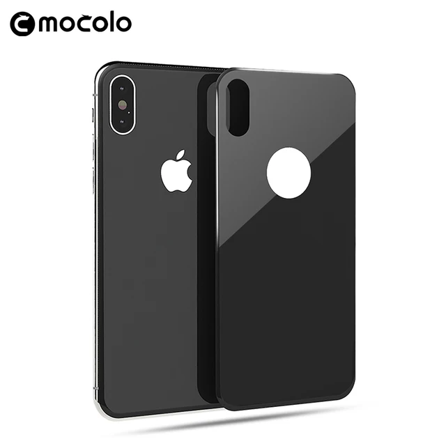 for iPhone X Rear Screen Protector Mocolo Real 3D Full