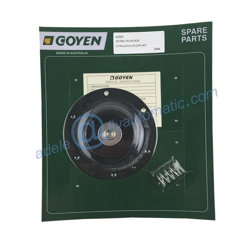 Комплект для ремонта диафрагмы Goyen CA35T RCA35T K3500 Nitrile K3501 Viton|Пневматические