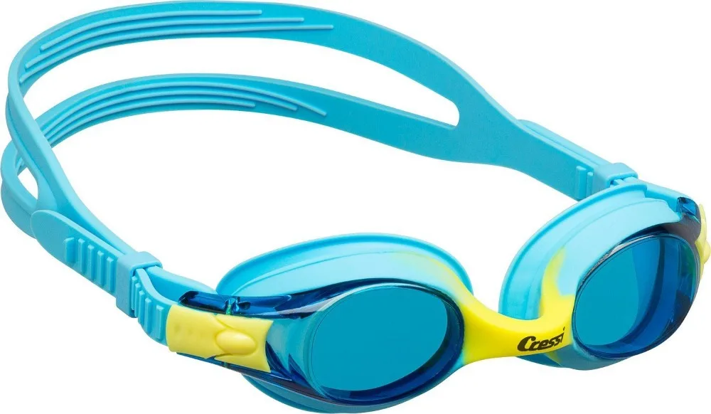Cressi, детские очки для плавания, очки для плавания, очки для бассейна, дельфин, 2,0 для мальчиков и девочек, для детей 2, 3, 4, 5 лет