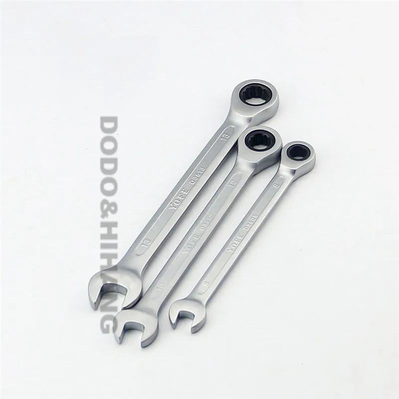 8-10-13mm-Combination-Ratchet-Wrench-Set-Spanners-Auto-Repair-Hand-Tool-A-Set-Of-Keys