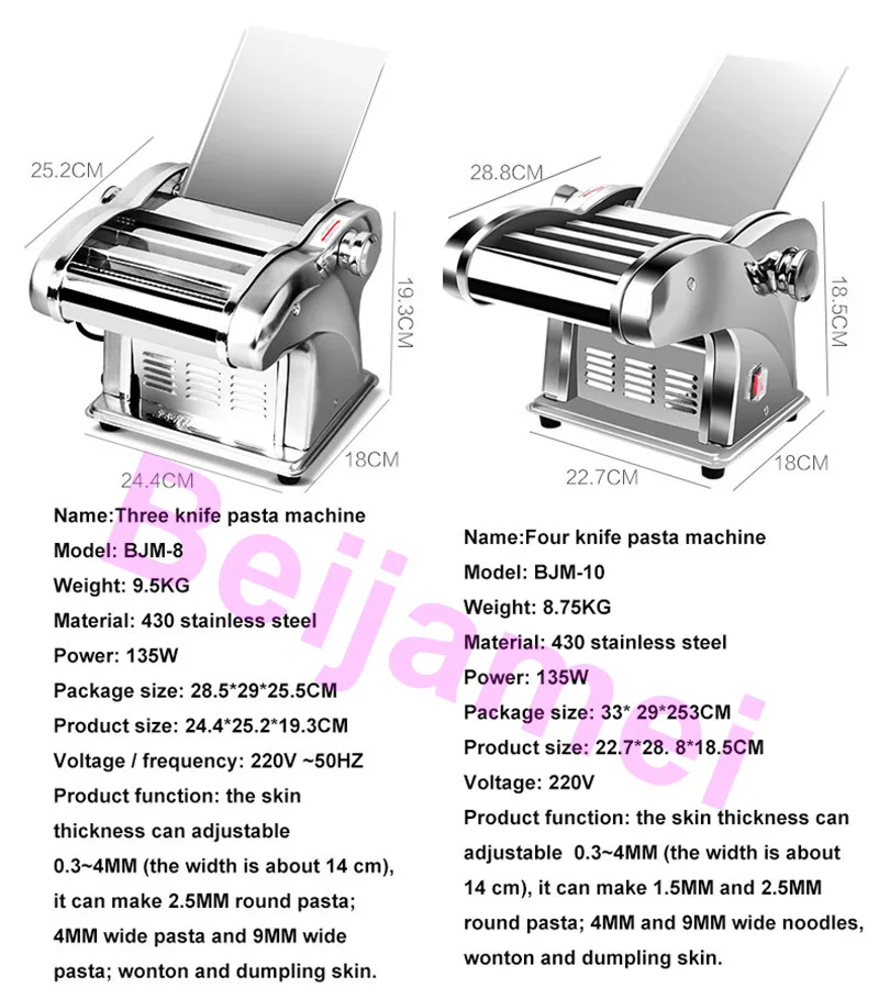 Beijamei дизайн домашняя лапша делая машину Электрический для пасты производитель лапши машины для приготовления макаронных изделий