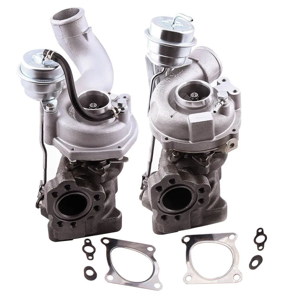 

Twin Turbocharger for Audi A4 RS4 00 01 8D5 B5 Estate 2671ccm 380HP 280KW K04-025 K04-026 53049880025 K04 Engine Compressor