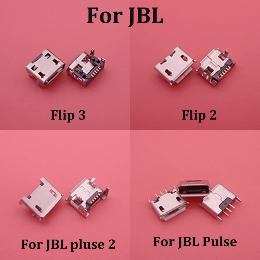 5 шт. для JBL FLIP 3 2 импульсная Bluetooth Колонка Мини микро USB разъем док станция зарядный