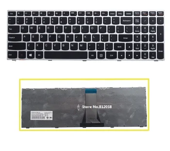 

SSEA Brand New US Keyboard for Lenovo G50 Z50 B50 Z50-70 Z50-75 G50-70A G50-30 G50-45 G50-70 G50-70m Z70-80 silver frame