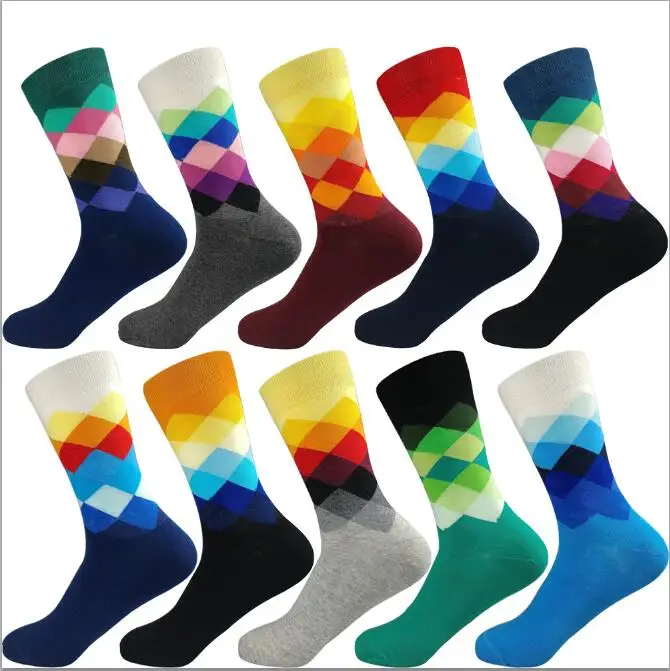 KELV 5 пар, профессиональные брендовые велосипедные спортивные носки, дышащие впитывающие носки для велосипедистов, маленькие Точечные носки средней длины - Цвет: 59