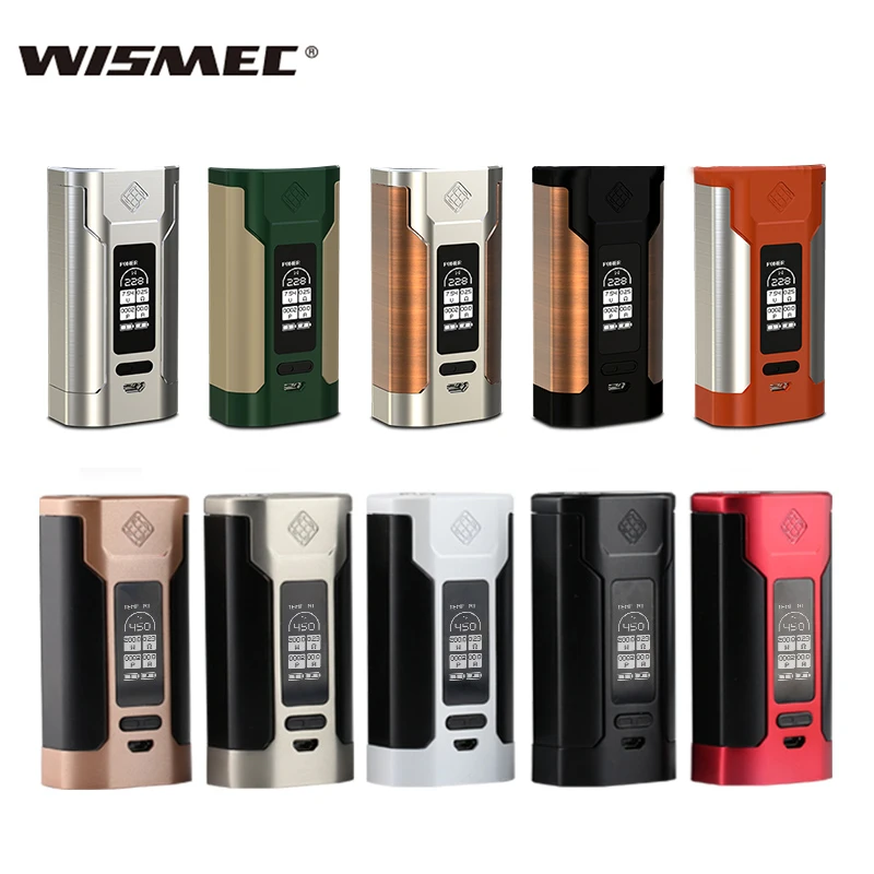 

Wismec Predator 228 TC Box Mod for elabo atomizer wismec predator mod electronic cigarette vape 510 thread uses 18650 batteries