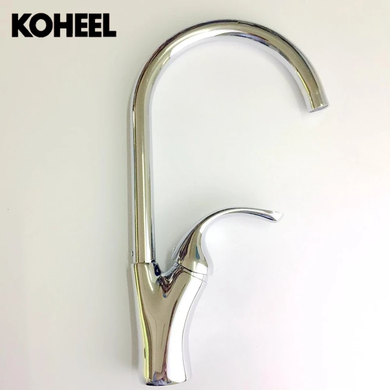 Branche Type Brass Single Hole Kitchen Faucet Hot and Cold Basin Faucet