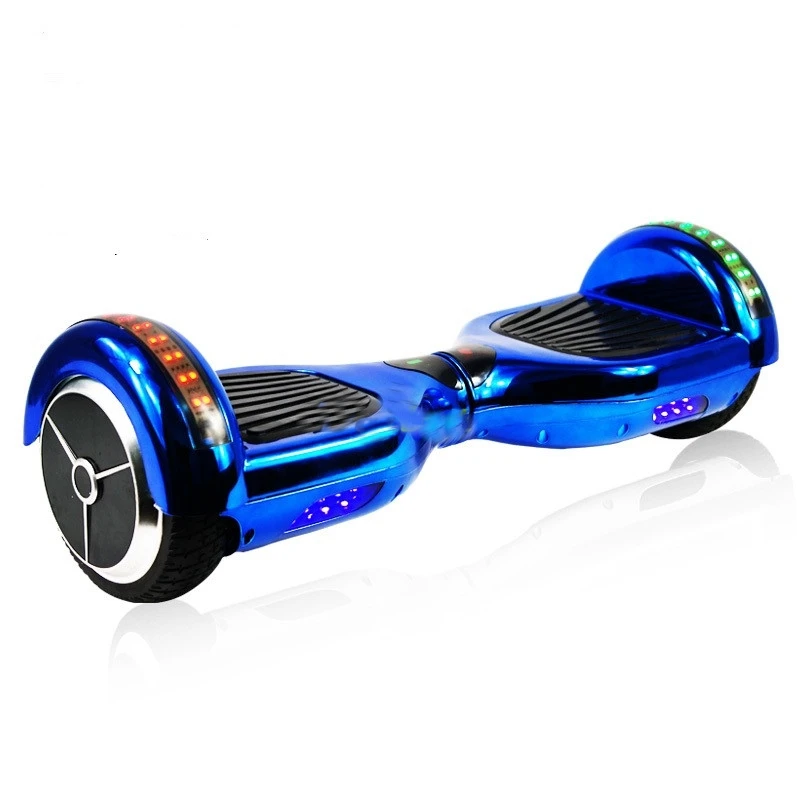 No Tax Chrome Hoverboard 6.5 Inch Self Balance Scooter Bluetooth Electric Scooters LED Light 2 Wheels Skateboard with Carry Bag (14)
