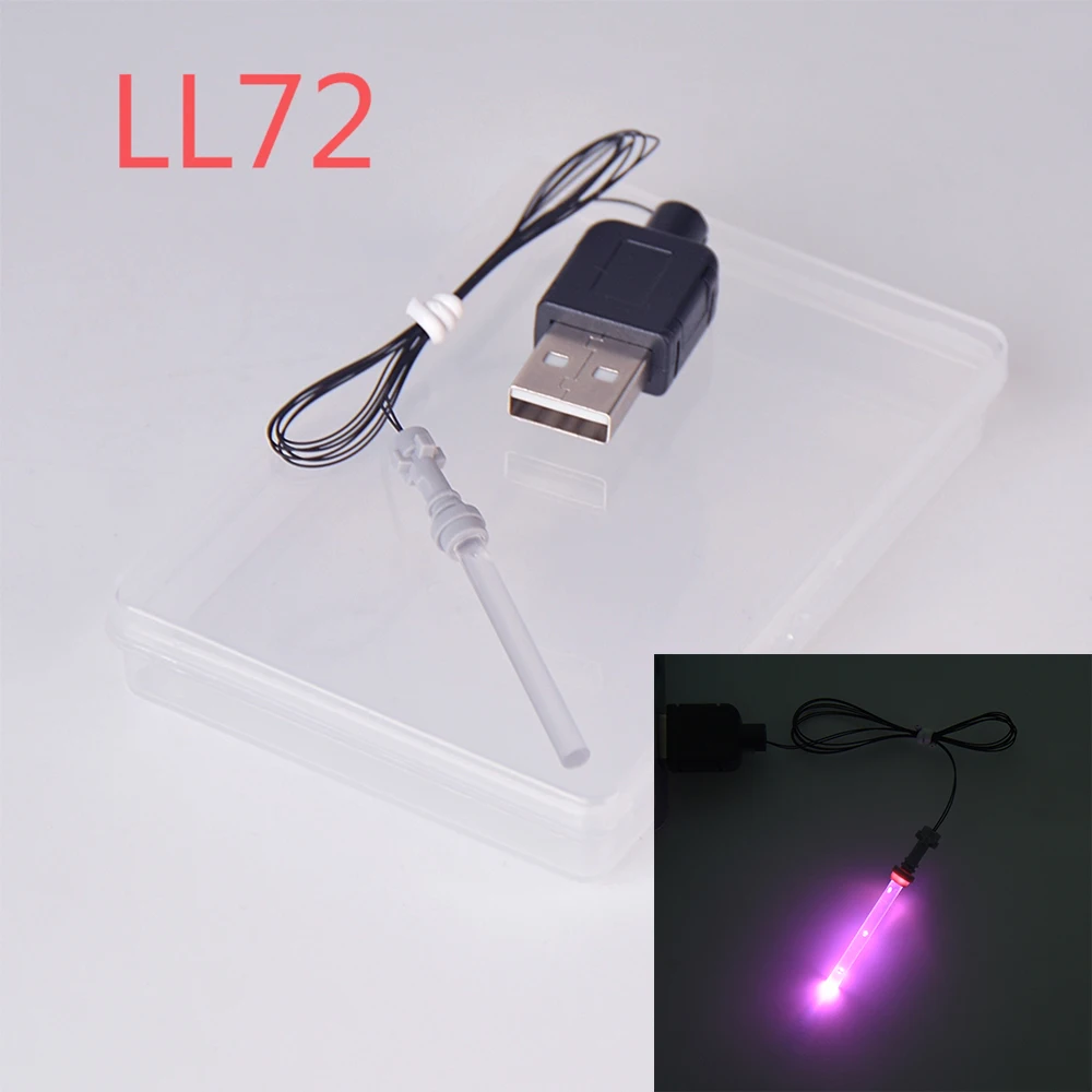 Lightailing брендовый светодиодный светильник комплект мечи, сделай сам, светильник, аксессуары для детских игрушек - Цвет: LL72