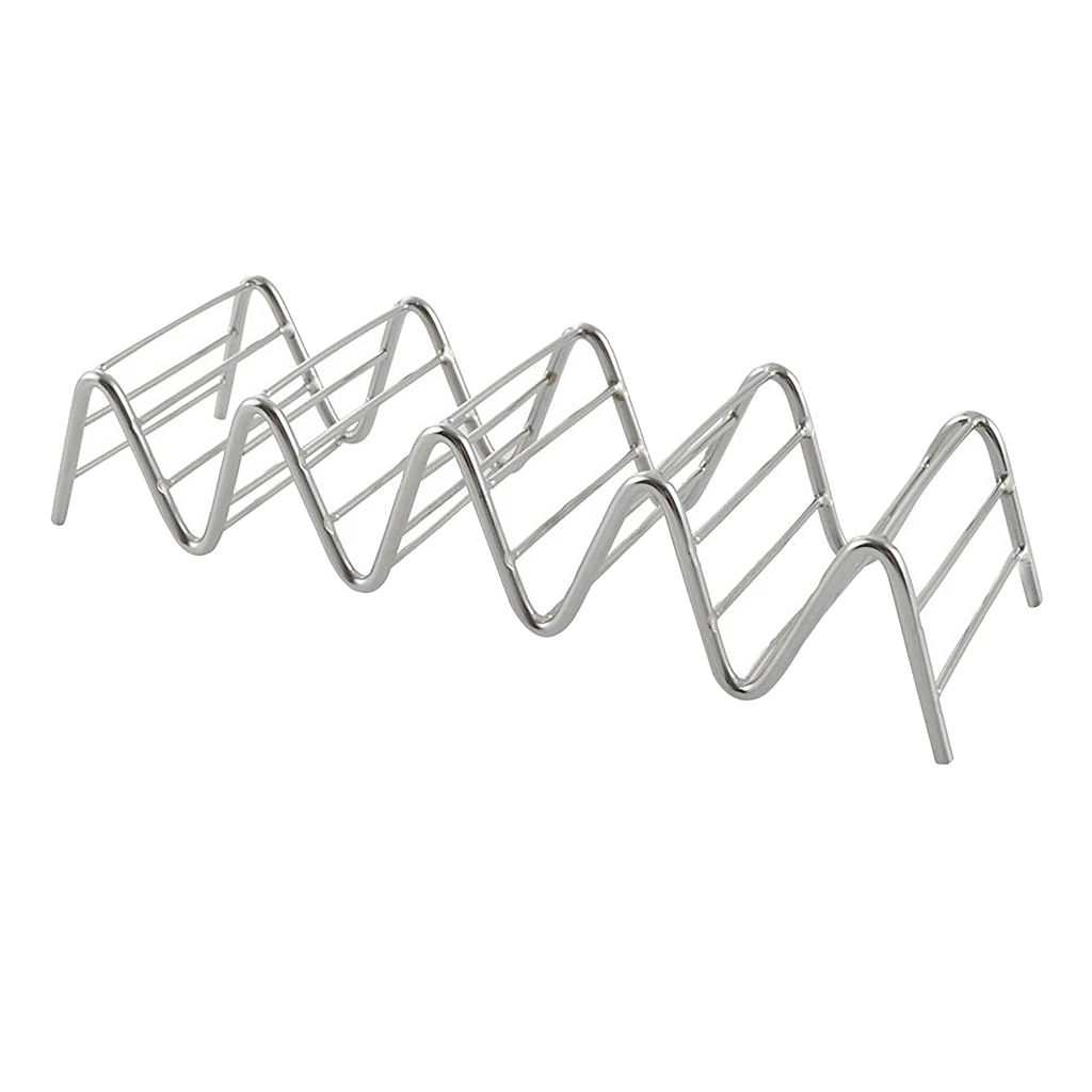 Taco Server Taco Holder Hot Dog Holder Stand Taco Display Rack 4~ 5 Slot