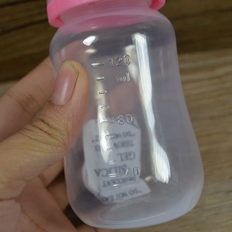 Baby feeding bottle 120ml baby feeding water milk bottle soft mouth duckbill Sippy Infant training bottles babies bpa free water bottle milk bottle feeding bottle baby feeding utensils