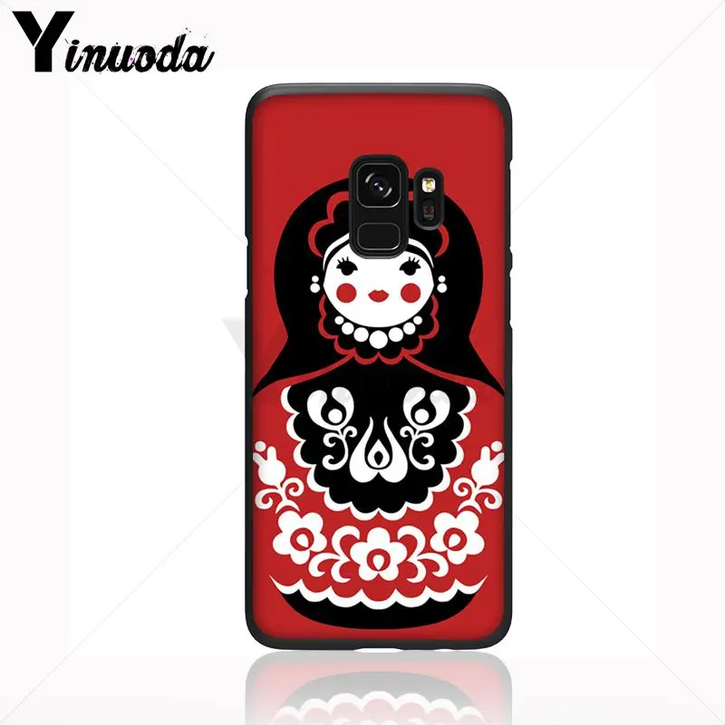 Cute Russian Dolls Pattern Matryoshka