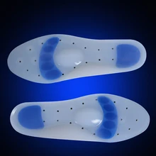 Anti-anti-heel shoe heel Insole spurs plantar fasciitis Achilles tendinitis plantar diabetic foot thick silicone-cushion w434